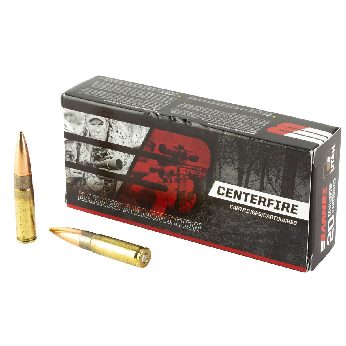 Barnes .300 AAC Blackout 120 gr Jacketed Hollow Point (JHP)