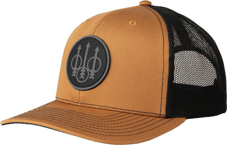 Beretta JS Branded Trucker Hat Tobacco Colorway