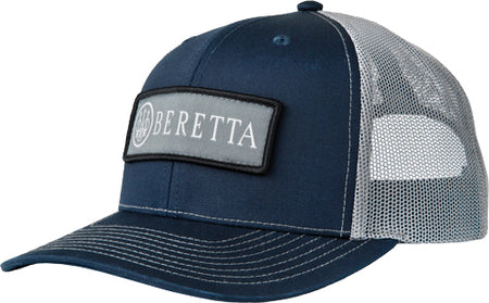 Beretta Cap SDY Trucker Mesh Back Rect Patch Navy Blue