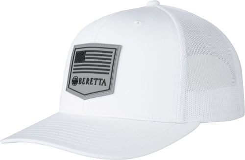 Beretta Cap PM Trucker White Adjustable