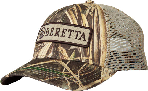 Beretta RT Max-7 Camo Trucker Hat Rectangular Patch Mesh Back