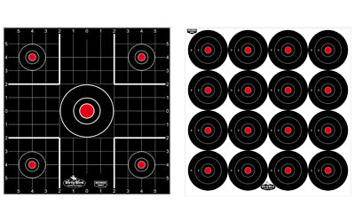 Birchwood Casey 12-Pack Dirty Bird Combo Targets, 3" and 12", Instant Splatter Feedback