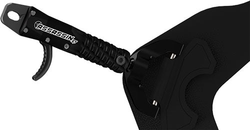 T.R.U. Ball Bone Collector Assassin Archery Release Velcro - BLK LG