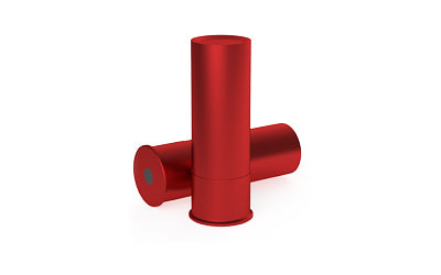 Birchwood Casey 12 Gauge DURACAP Training Rounds, Aluminum Anodized, Red, 4-Pack BC-DCTR-12GA
