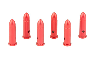 Birchwood Casey DuraCap 22LR Inert Training Rounds Anodized Aluminum 6-Pack BC-DCTR-22LR