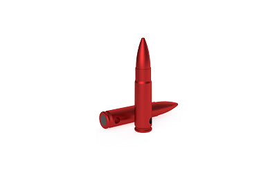 Birchwood Casey .300 Blackout DURACAP Training Rounds, Red Aluminum, 6-Pack BC-DCTR-300BO