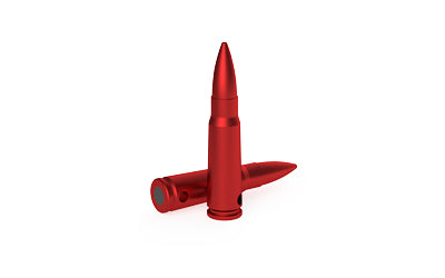 Birchwood Casey 7.62 DURACAP Snap Caps, Aluminum Construction, Red, 4-Pack BC-DCTR-762