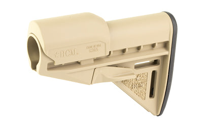 BCM GFS Mod 3 Lightweight Collapsible Rifle Stock with Riser Flat Dark Earth BCM-GFS-MOD-3-K85-FDE