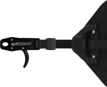 T.R.U. Ball Bone Collector Scout Archery Release Buckle - BLK LG