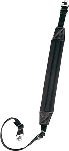 Bulldog Deluxe 1" Padded Black Rifle Sling Including Swivels