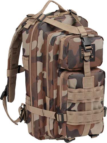 Bulldog Throwback Camo Compact Tactical Backpack with MOLLE