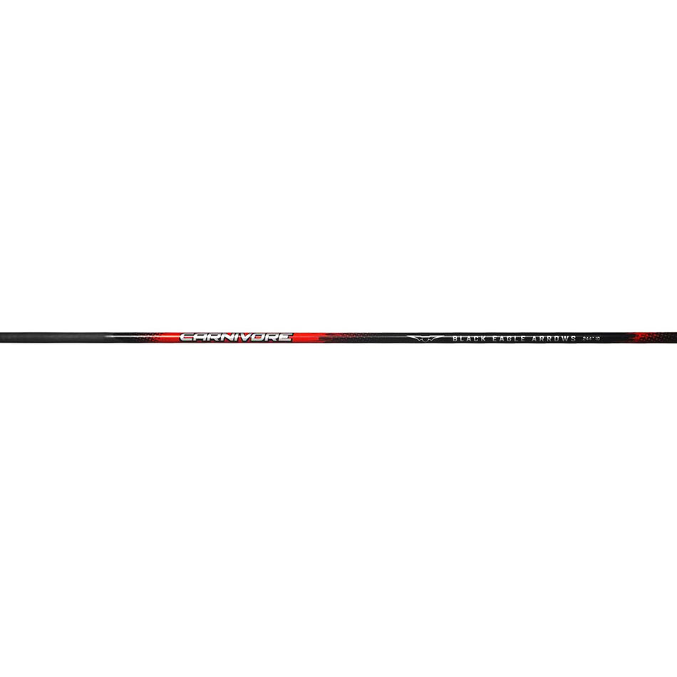 Black Eagle Carnivore Arrow Shafts 250 Spine .001 Straightness 1 Dozen