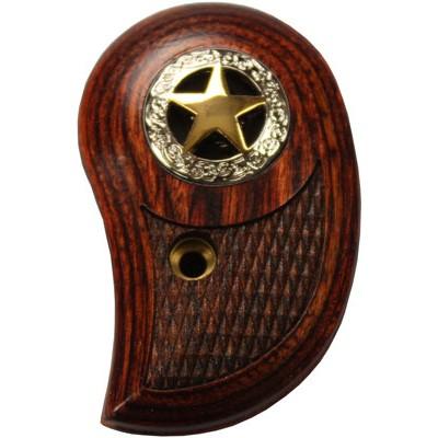Bond Arms Rosewood Laminate Standard Handgun Grips 2-Tone Star