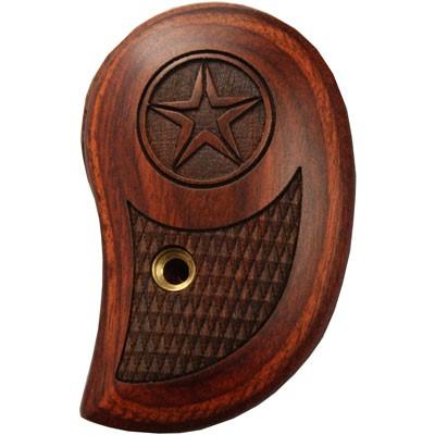 Bond Arms Rosewood Laminate Grips with Engraved Star for Derringer