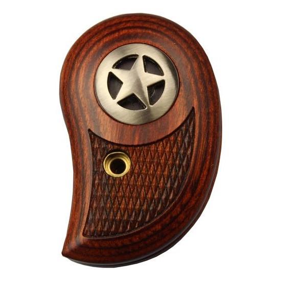 Bond Arms Lam. Rosewood Silver Star Standard Replacement Handgun Grips