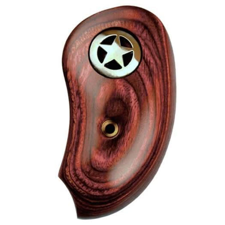 Bond Arms Extended Silver Star Rosewood Grip for All Hand Cannon Frames
