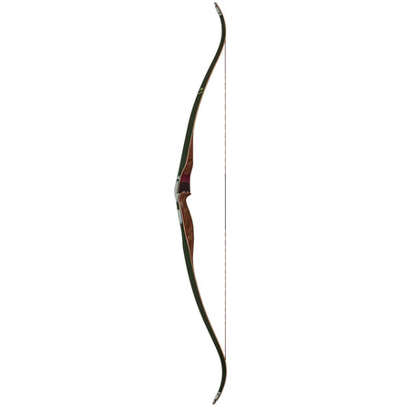 Bear Kodiak RH Recurve Bow 40 lbs Shedua Riser with Green Glass