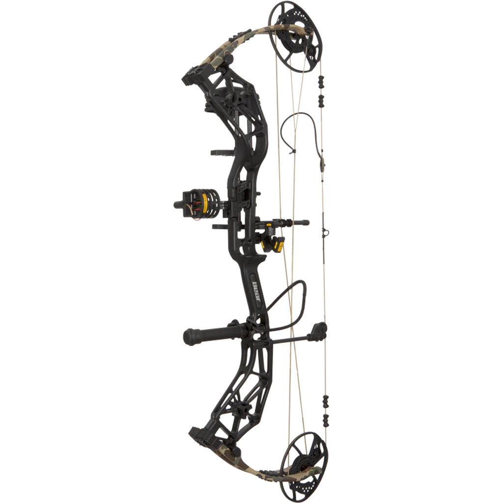 Bear Alaskan XT Ready-to-Hunt Archery Package Throwback Black 70 lbs Right Hand