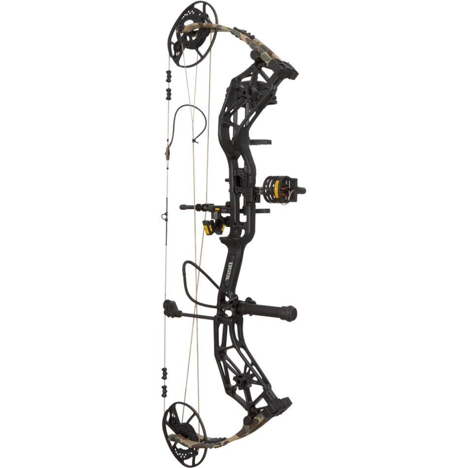 Bear Alaskan XT Ready-to-Hunt Archery Package Throwback Black 70 lbs Left Hand