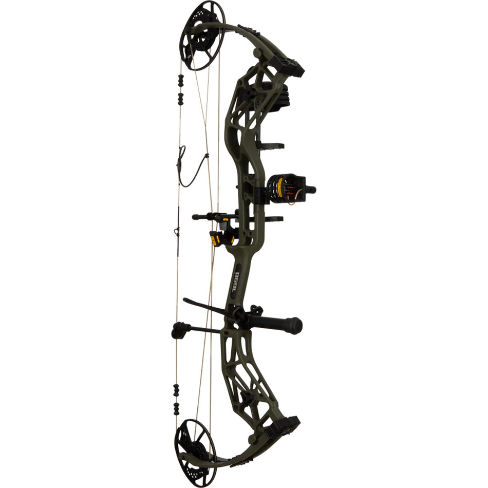 Bear Alaskan XT Compound Bow RTH Package Olive 70 lb Left Hand