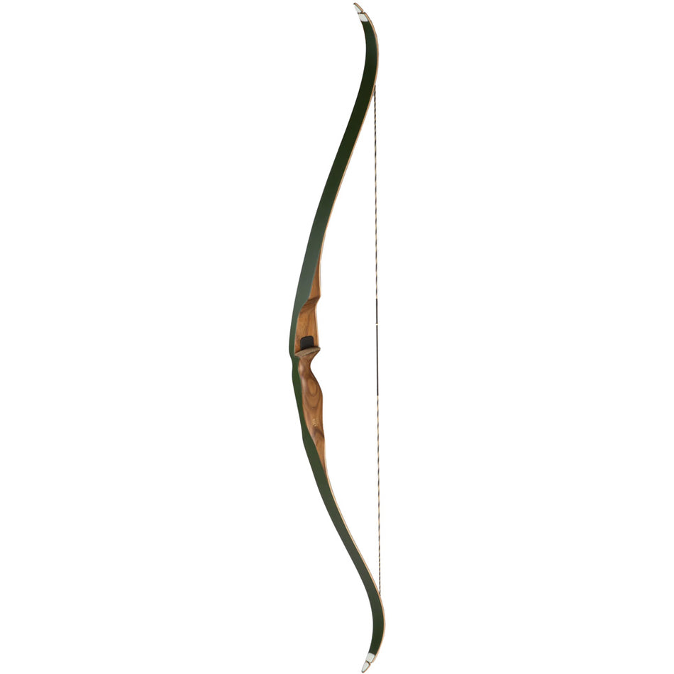 Bear Grizzly Recurve Bow 90th Anniversary Shedua Green Glass 50 lbs RH