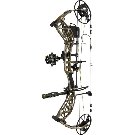 Bear Adapt 2+ HP Compound Bow RTH Package Mossy Oak Bottomland 45-60 lbs Right Hand
