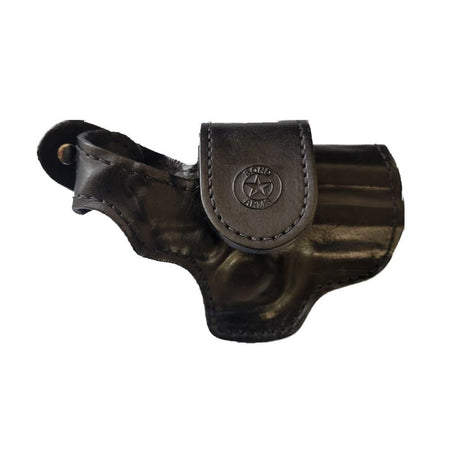 Bond Arms RH Leather Driving Holster 3.5 Inch Barrel Black with Black Stitching