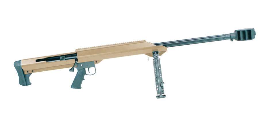 Barrett 13273 M99 50 BMG 32" 1rd Flat Dark Earth Cerakote Flat Dark Earth Fixed w/Sorbothane Recoil Pad Stock Black Polymer Grip Right Hand
