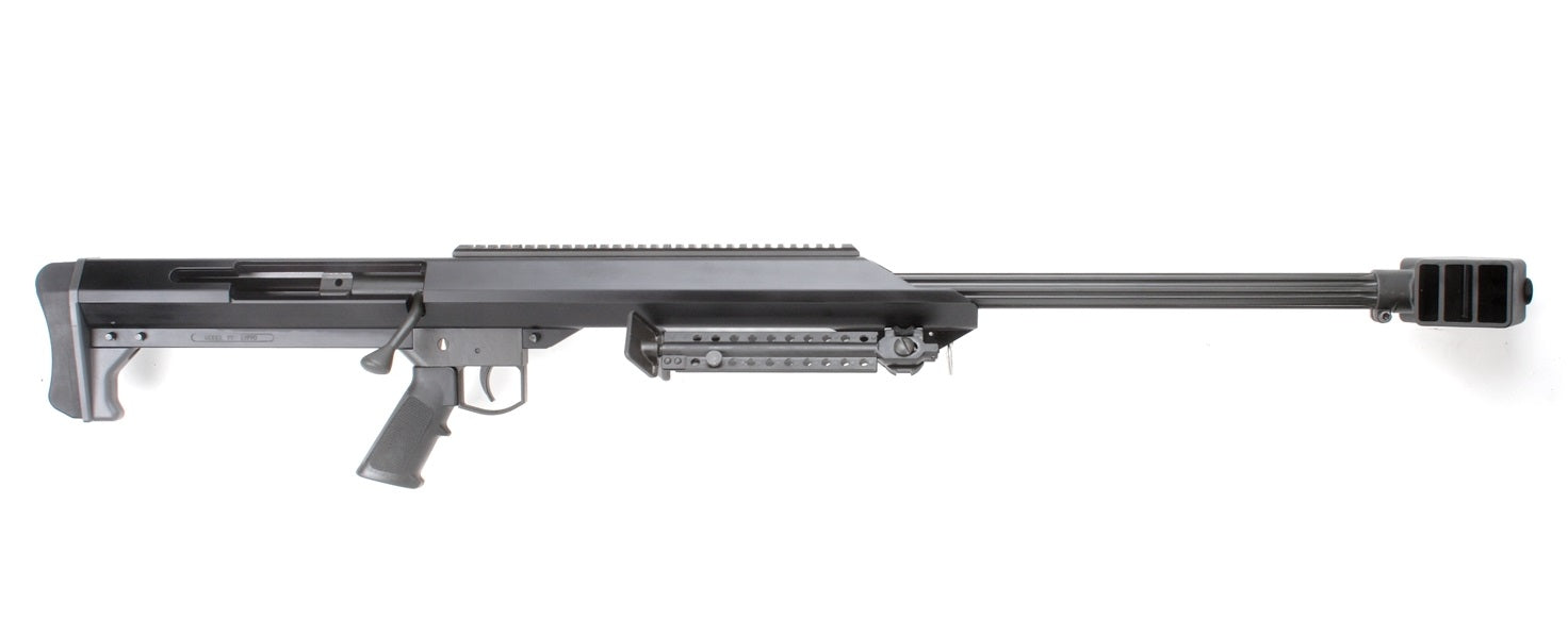 Barrett 13305 M99 50 BMG 29" 1rd Black Cerakote Black Fixed w/Sorbothane Recoil Pad Stock Black Polymer Grip Right Hand