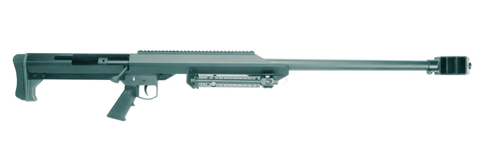 Barrett 13303 M99 416 Barrett 1rd 32" Heavy Barrel, Black Cerakote Aluminum Receiver, Fixed Synthetic Stock w/Sorbothane Recoil Pad, Match Trigger, Manual Safety, Optics Ready