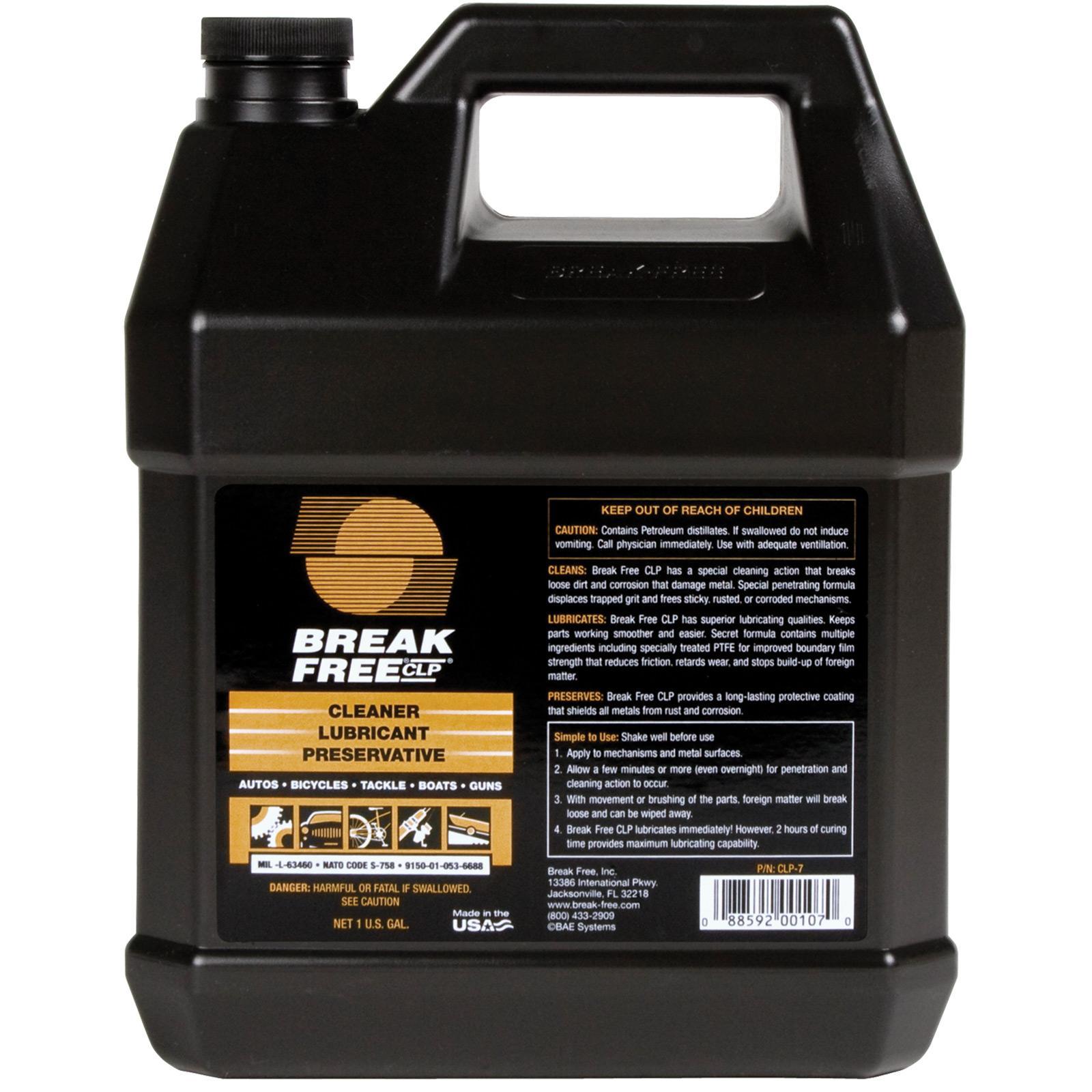Break-Free CLP 1-Gallon Firearm Cleaner Lubricant Corrosion Protectant