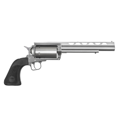 Magnum Research BFR45LC4106 BFR SAO 45 Colt (LC) or 410 Gauge, 7.50" Vent Rib Barrel, 6rd Cylinder, Brushed Stainless Steel, Black Hogue Rubber Grip