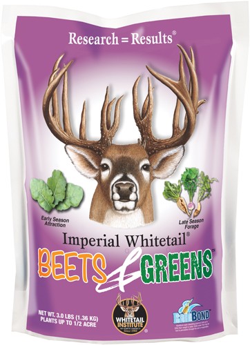 Whitetail Institute Beets & Greens Fall Annual Seed 3lb for 1/2 Acre Plots
