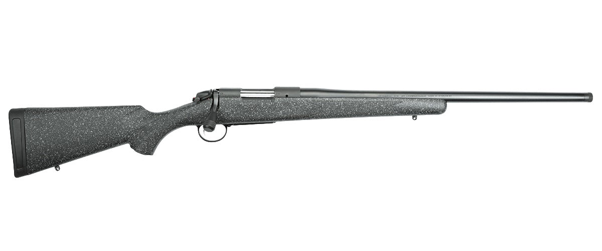 Bergara Rifles B14S509C B-14 Ridge 6.5 PRC 2+1 24" Graphite Black Cerakote Barrel, Graphite Black Cerakote Steel Receiver, Gray Speckled Black Fixed American Style Stock, Right Hand