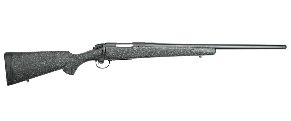 Bergara Rifles B14LM502C B-14 Ridge 7mm Rem Mag 3+1 24" Graphite Black Cerakote Barrel, Graphite Black Cerakote Steel Receiver, Gray Speckled Black Fixed American Style Stock, Right Hand