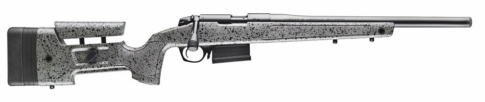 Bergara Rifles B14R001 B-14 Trainer Full Size 22 LR 10+1 18" Matte Blued Matte Barrel & Receiver, HMR w/Adj Cheek Piece Black Fleck Gray Synthetic Stock, Right Hand