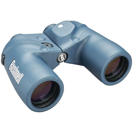 Bushnell 7x50 Marine Binoculars with Rangefinder Compass and Non-Slip Armor