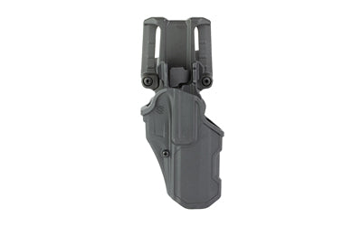 BLACKHAWK T-Series Level 2 Compact Overt Right Hand Holster Sig Sauer P320/M18 Black 411761BKR