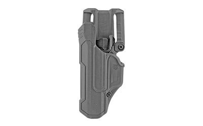 BLACKHAWK T-Series Level 2 Polymer Holster, Glock 17/19/22/23/31/32/45/47, Left Hand, Black, 44N100BKL