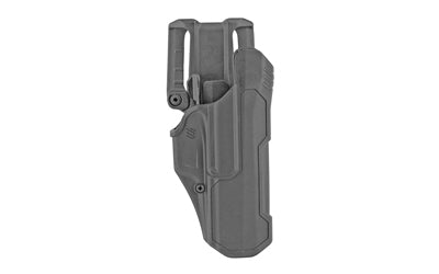 BLACKHAWK T-Series Level 2 Polymer Holster, Sig P320/P250/M17/M18, Right Hand, Black, 44N161BKR