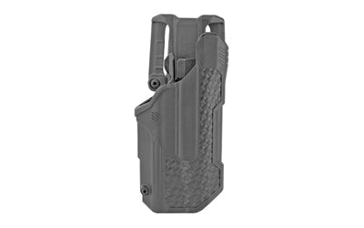 BLACKHAWK T-Series Level 2 Duty Holster, Glock 17/22/31 with TLR1/TLR2, Basketweave Black, Right Hand, 44N200BWR
