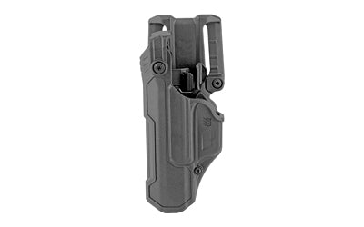 BLACKHAWK T-Series Level 3 Duty Holster, Glock 17/22/31, Left Hand, Black Polymer, 44N500BKL
