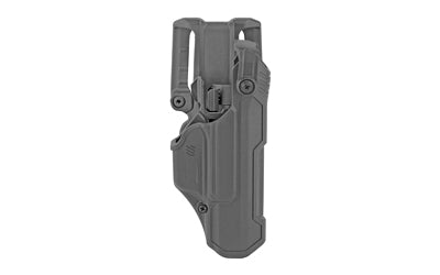 BLACKHAWK T-Series Level 3 Polymer Duty Holster, Glock 17/19/22/31, Right Hand, Black, 44N500BKR