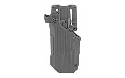 BLACKHAWK T-Series Level 3 Duty Holster, Glock 17/19/22/31 with TLR1/TLR2, Left Hand, Black, 44N600BKL