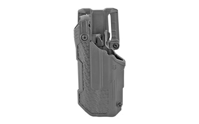 BLACKHAWK T-Series L3D Level 3 Duty Holster Left Hand Glock 17/19/22/31 TLR1/TLR2 Black Basketweave 44N600BWL