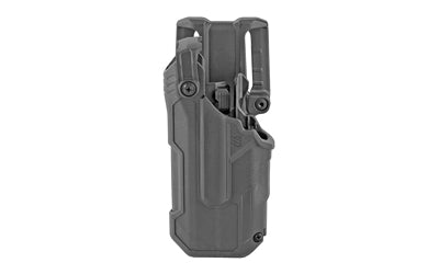 BLACKHAWK T-Series Level 3 Duty Holster, Glock 17/22/31 with TLR7/TLR8, Left Hand, Black, 44N700BKL