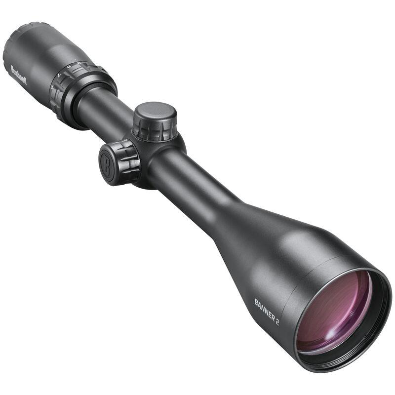 Bushnell Banner 2 3-9x50 1" SFP DOA Ballistic Rifle Scope Non-Illuminated Black Includes Rings