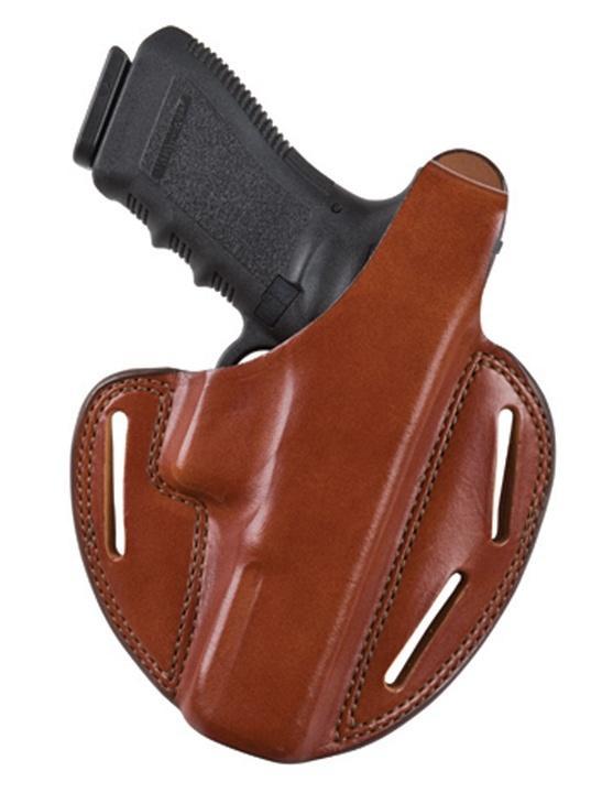 Bianchi Model 7 Shadow II Full Grain Leather Holster Browning Hi-Power Tan Right Hand