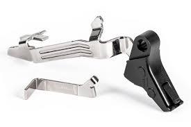 ZEV Glock Gen 5 Pro Flat Face Trigger Upgrade Kit Black and Black