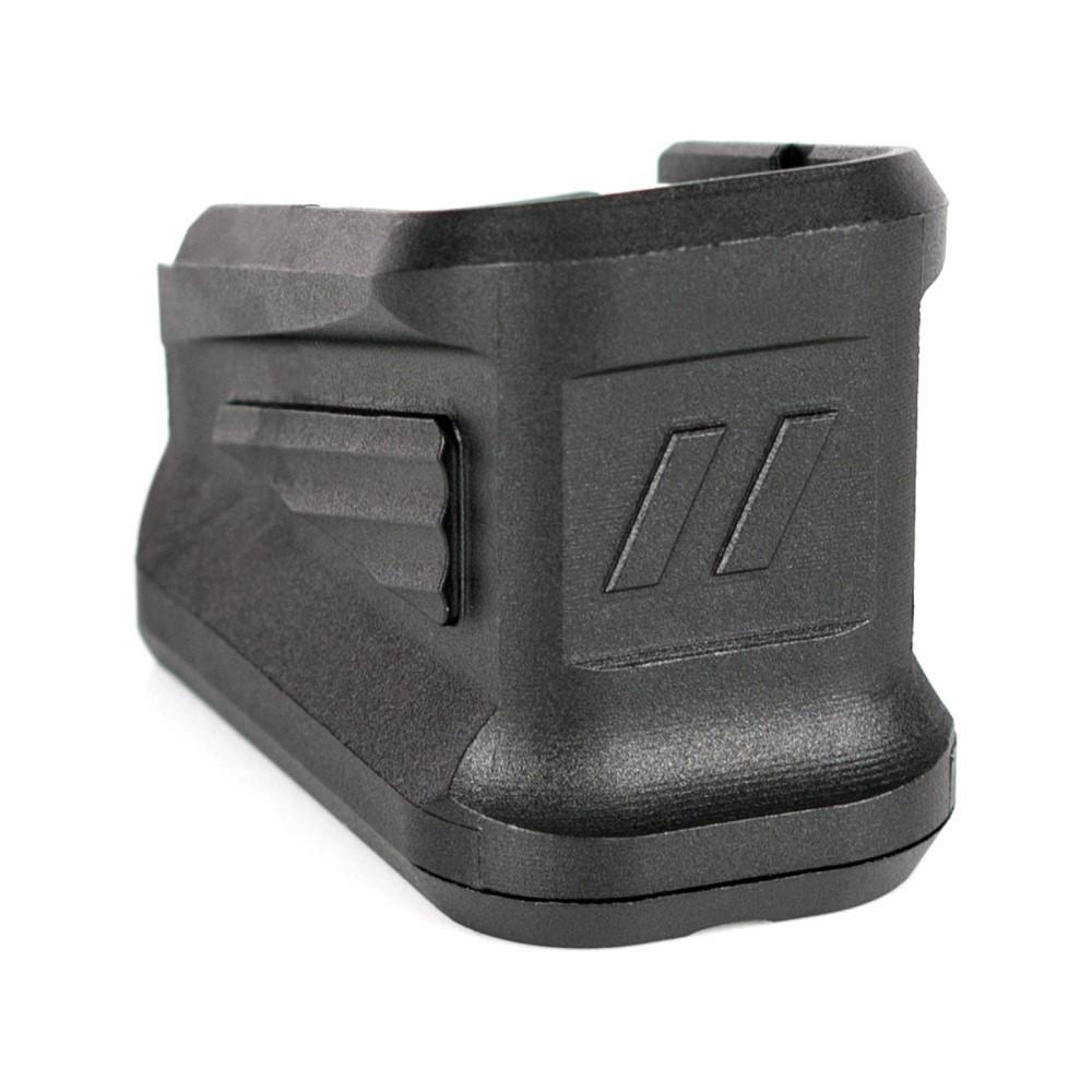 ZEV Glock 9mm/.40 S&W Extended Magazine Basepad Black - Adds +5 Capacity